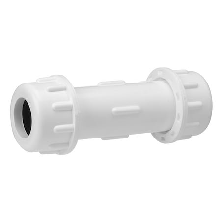 Homewerks Homewerks Schedule 40 1-1/2 in. Compression X 1-1/2 in. D Compression PVC Coupling 1 pk 511-43-112-112B